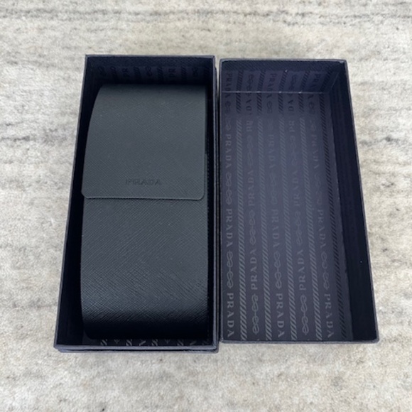 Prada PR 23YS Square Oversized Sunglasses Black Pink Yellow Tortoise w/ Box - Picture 10 of 11